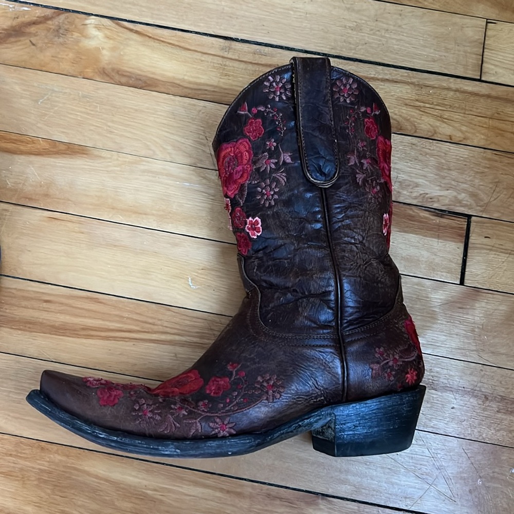 Old Gringo embroidered cowboy boots - Picture 2 of 4
